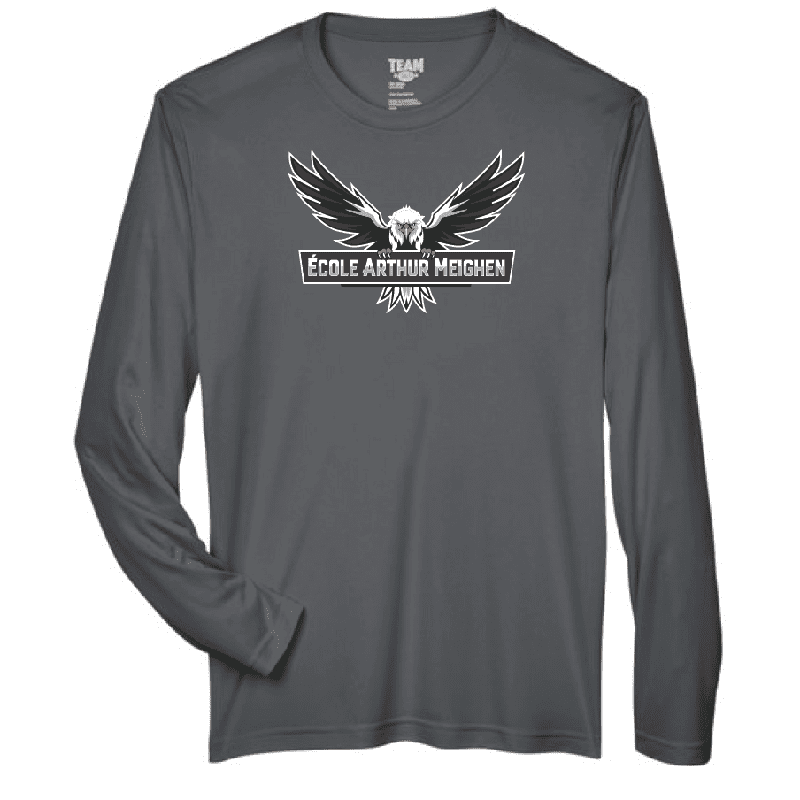 TT11L - Team 365 Zone Performance Long-Sleeve T-Shirt - SportGraphite