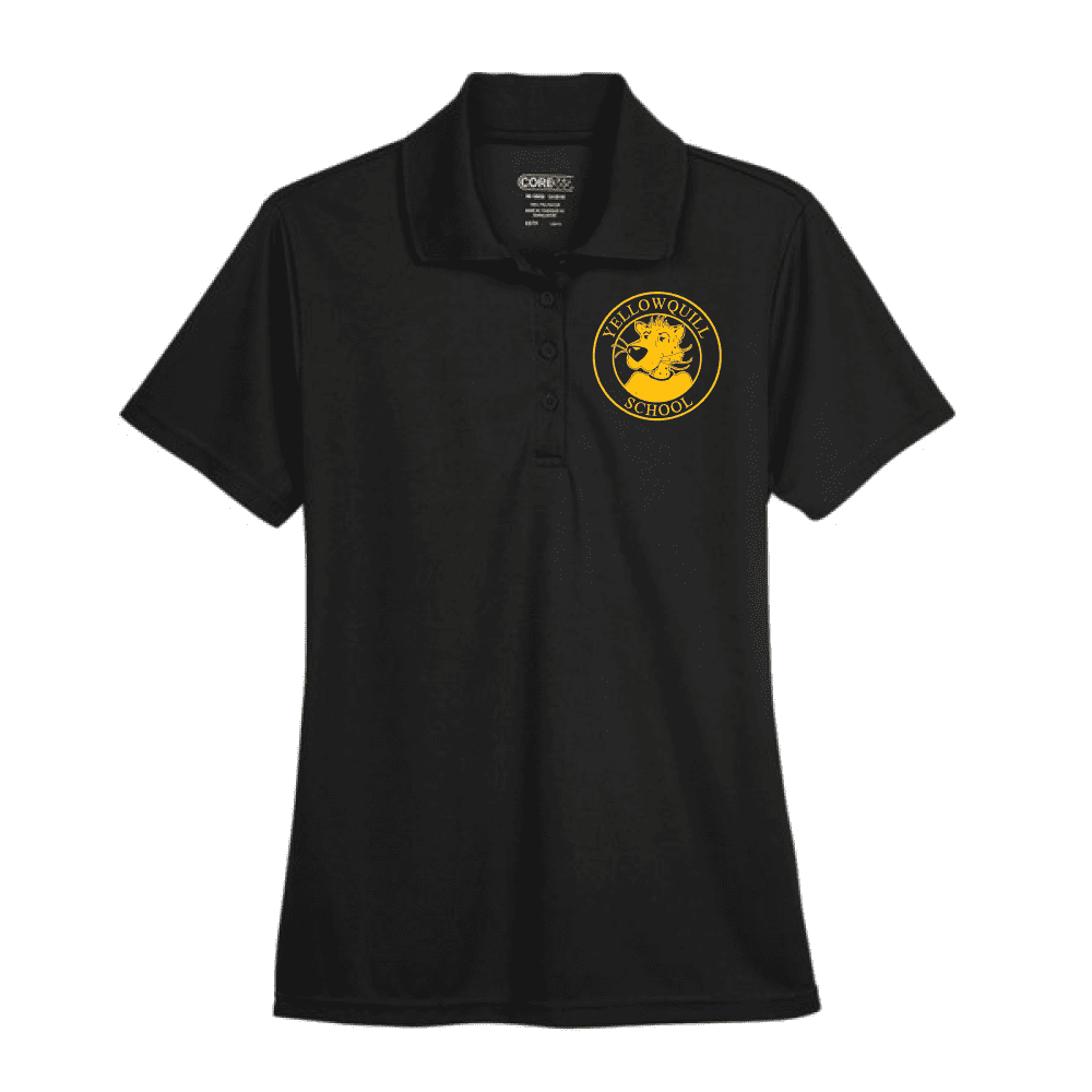 78181 Core365 Ladies' Origin Performance Pique Polo - Black