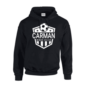 G185 Gildan Heavy Blend 8 oz., 50/50 Hooded Sweatshirt - Black