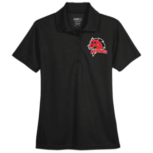 78181 Core365 Ladies' Origin Performance Pique Polo - Black